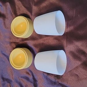 VINTAGE Tupperware Egg Cups and Lids